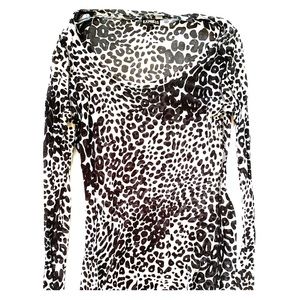 Sheer Express leopard top